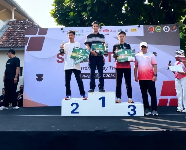 Pelari Tangguh! Cham Siswa MAN 1 Sragen Rajai Kompetisi Skagata 5K Race Run 2026